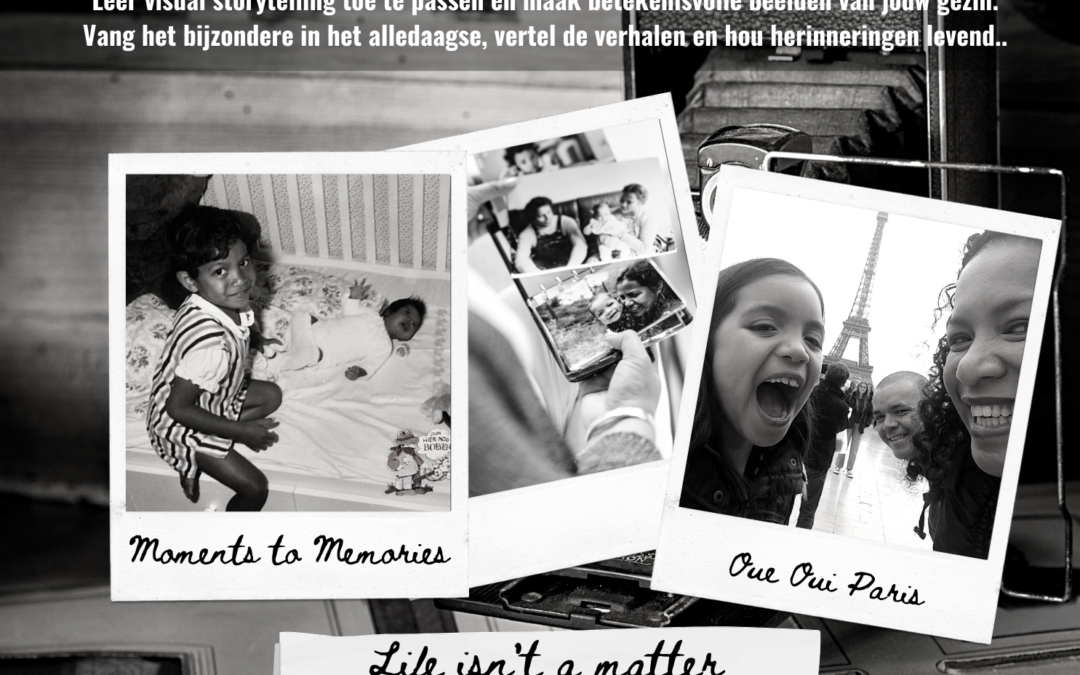 Word de visual storyteller van jouw familie